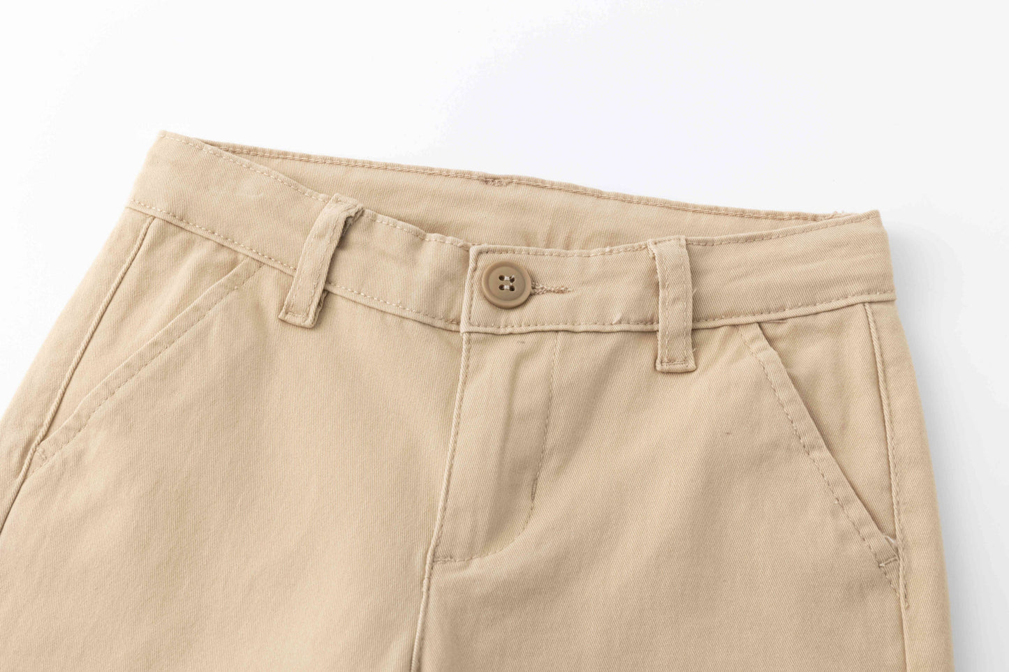 Pantalon chino Léo kaki