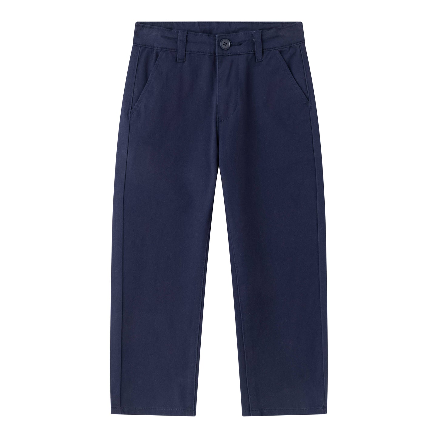 Pantalon chino Léo Bleu marine