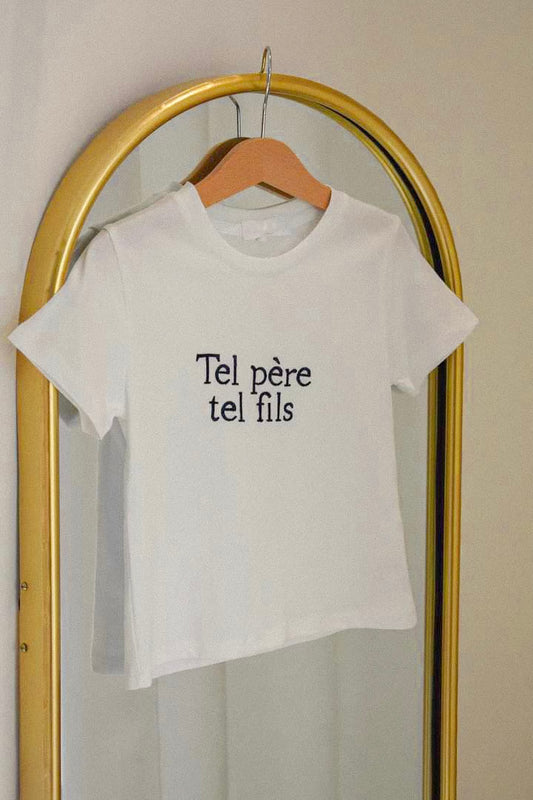 T - Shirt Tel Père Tel Fils Enfant